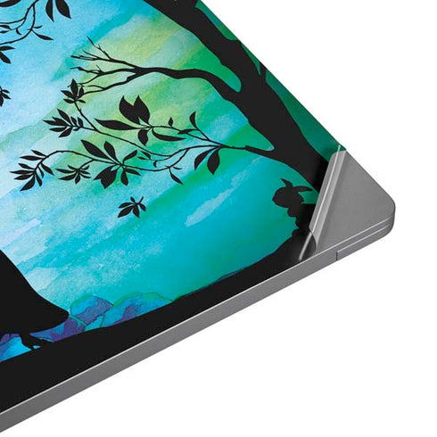 Disney Snow White Enchanted Forest Silhouette Universal Laptop 11in (8.8 x 6.2in) Skin